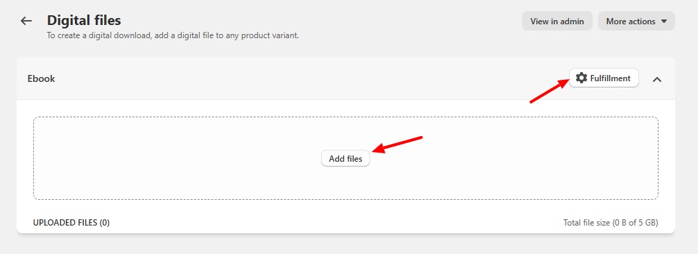 adding file details