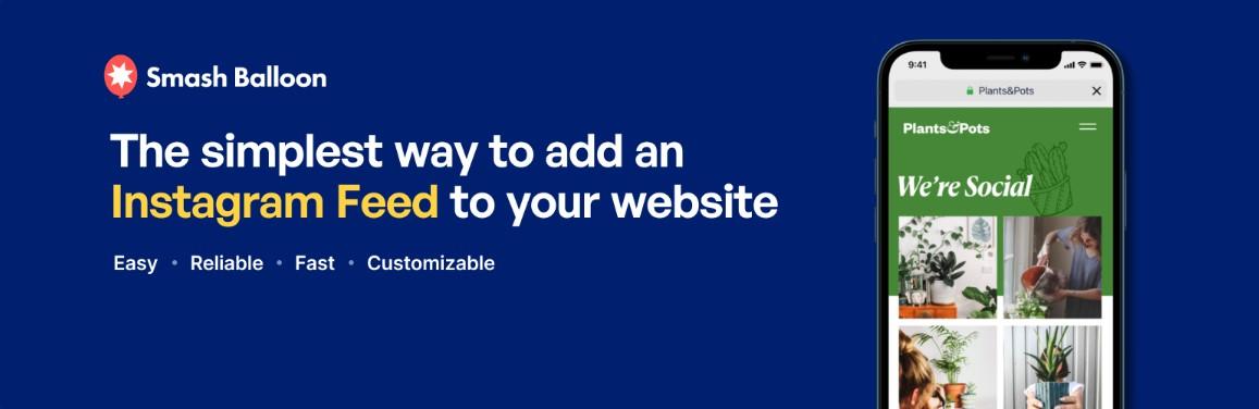 Best free wordpress plugins: smash balloon