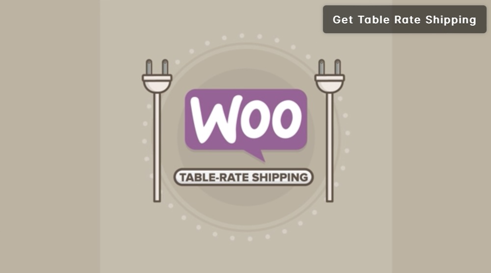Table Rate Shipping for WooCommerce