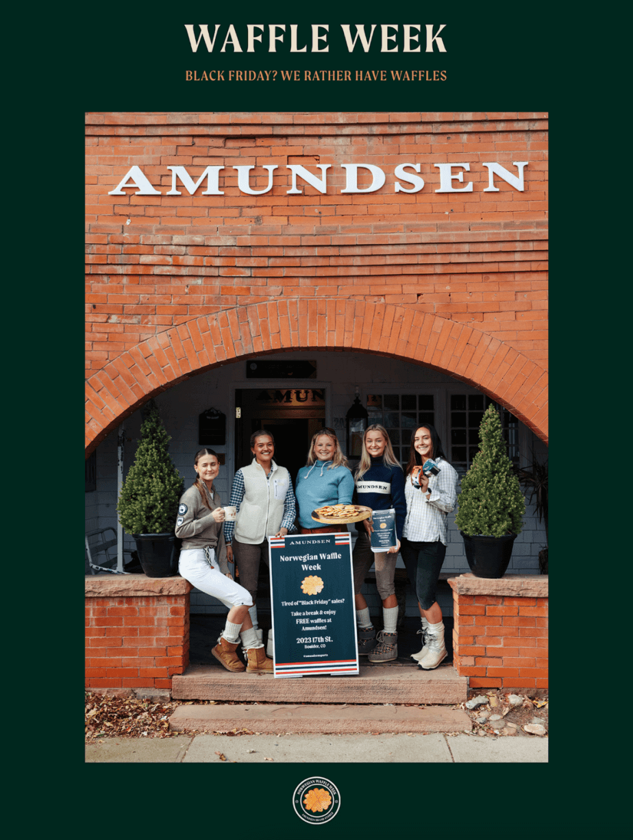 amundsen waffle week