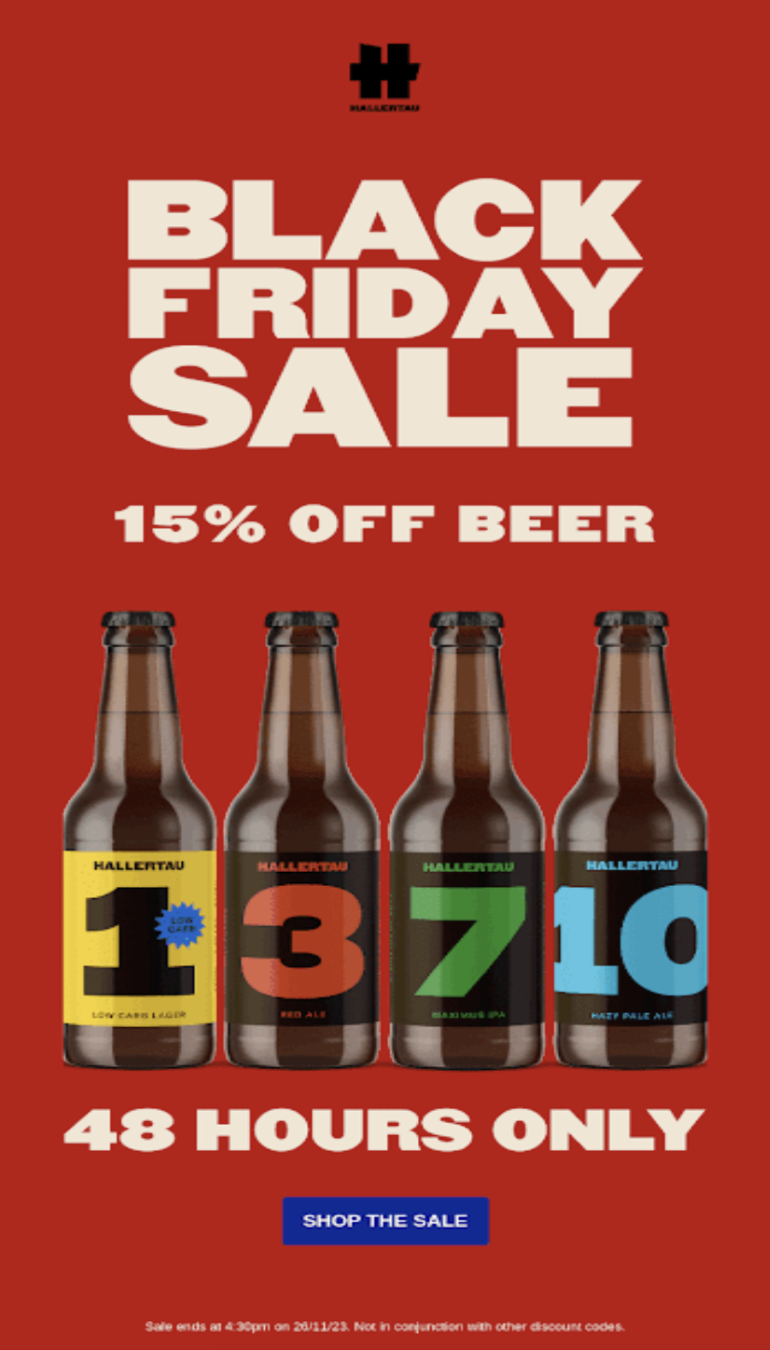 Hallertau flash sale