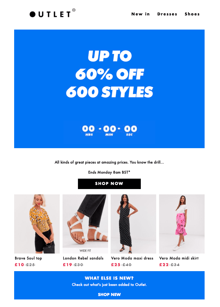 outlet scarcity techniques