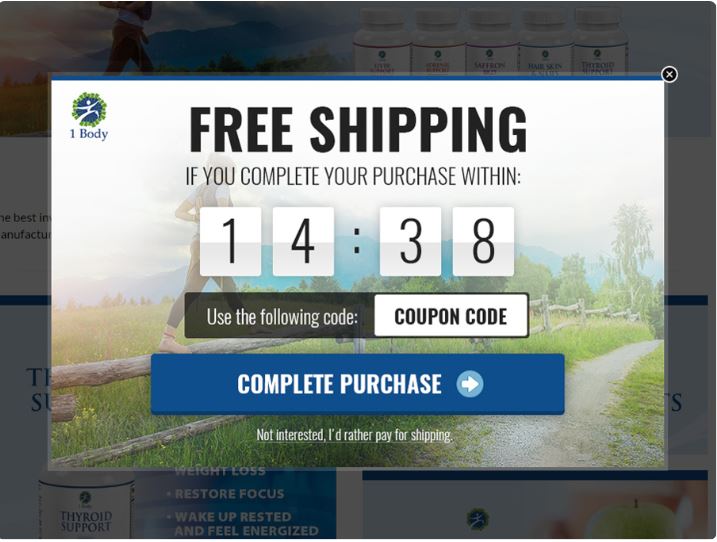 drive traffic to a shopify store with time sensitive offers