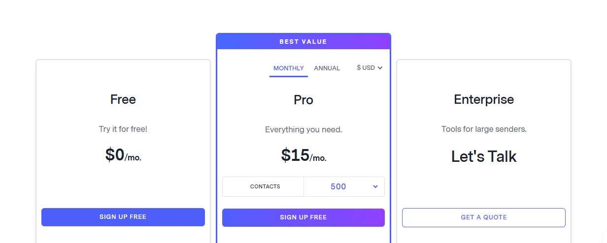 benchmark pricing