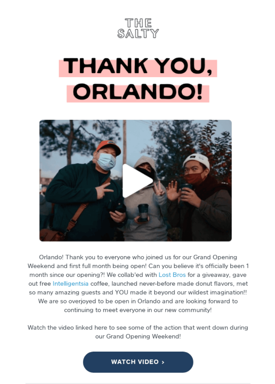 the salty donut video newsletter