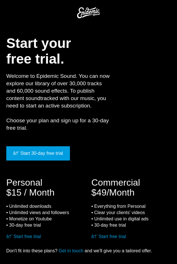 epidemic sound