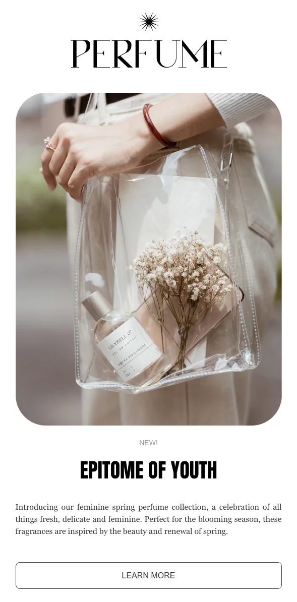 health and beauty email template