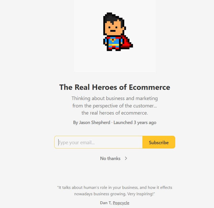 heroes of ecommerce