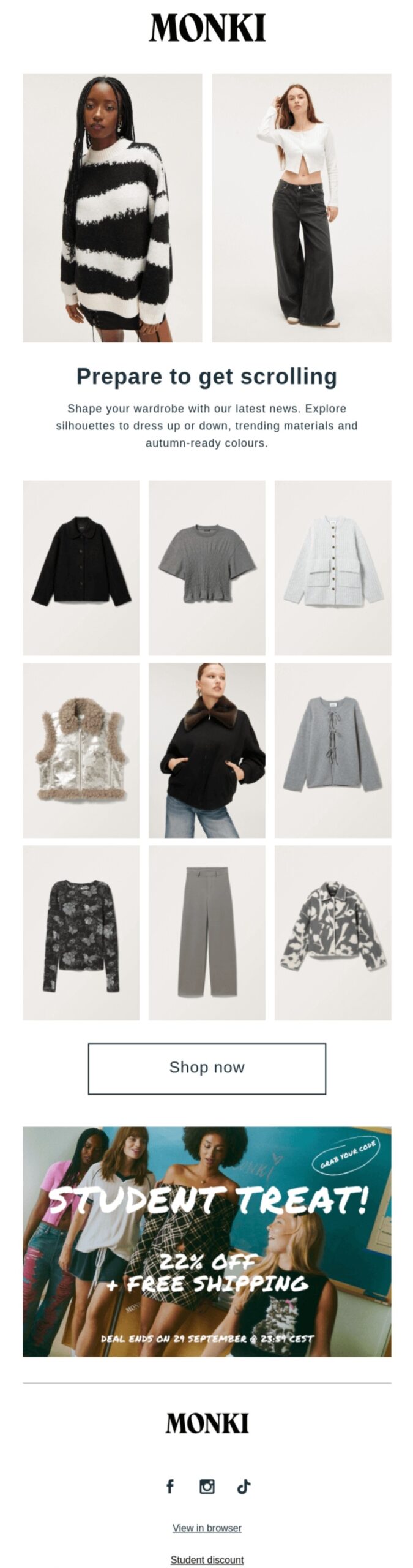 monki email
