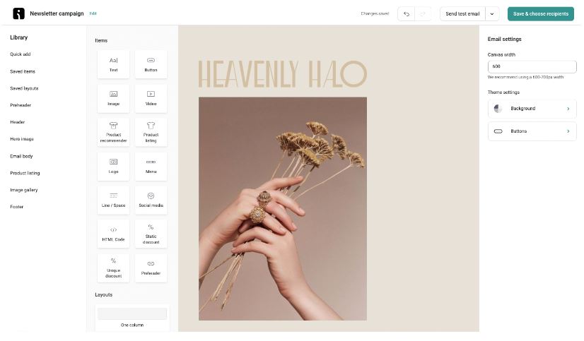 email builder