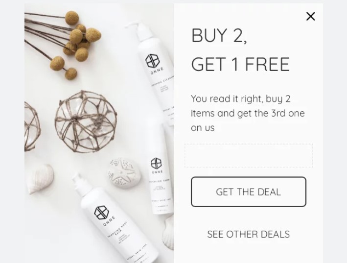 popup template