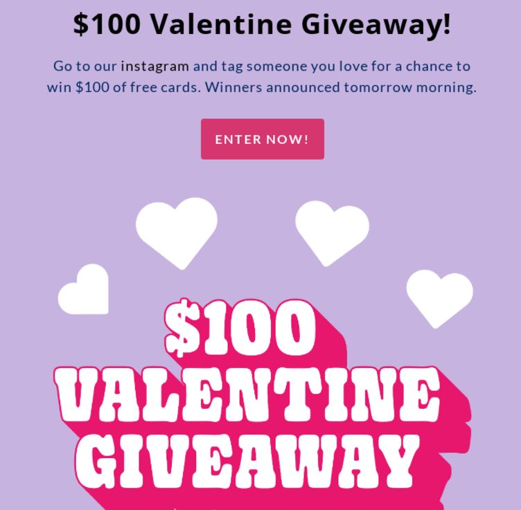 postable giveaway email
