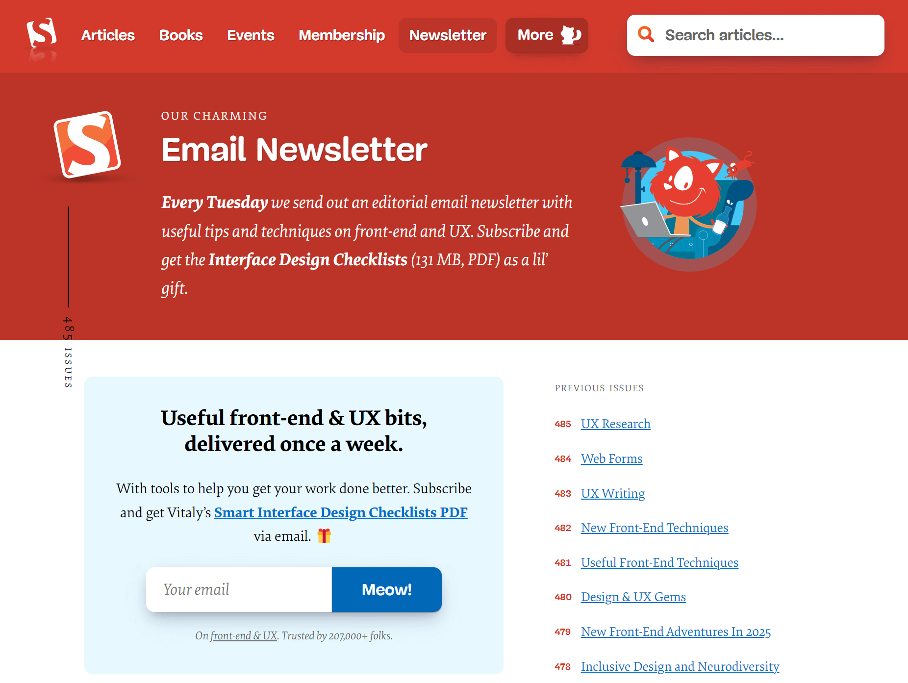 smashing newsletter