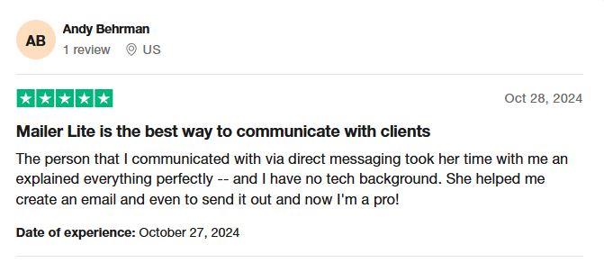 trustpilot review