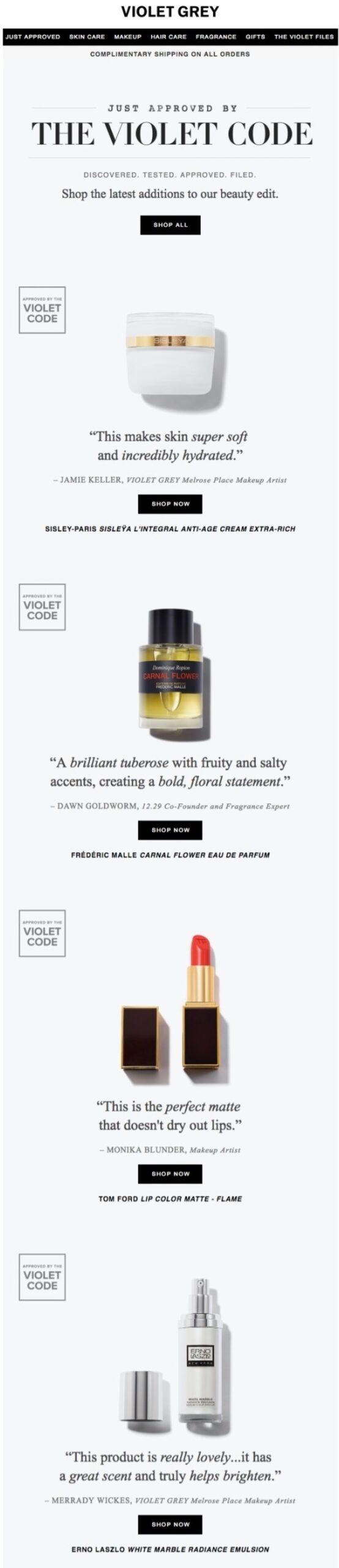 violet grey email