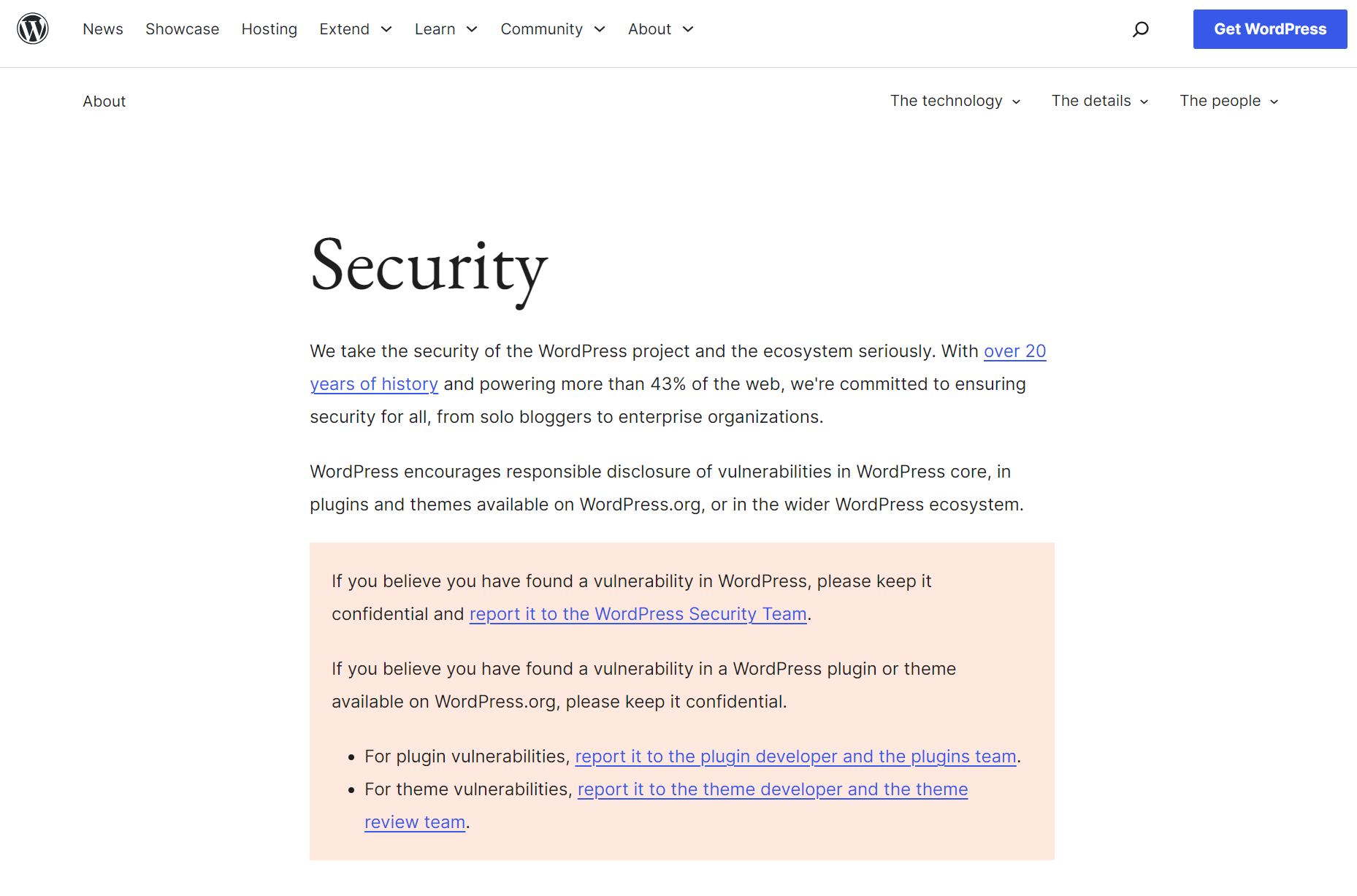wordpress security