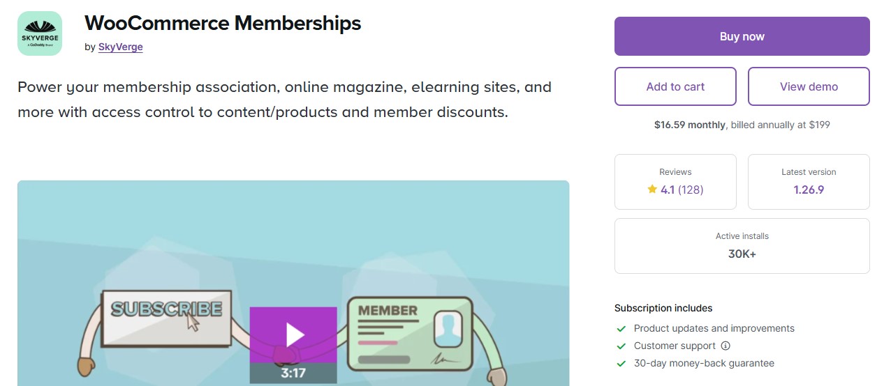 woocommerce membership