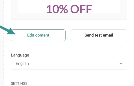 sending a test email