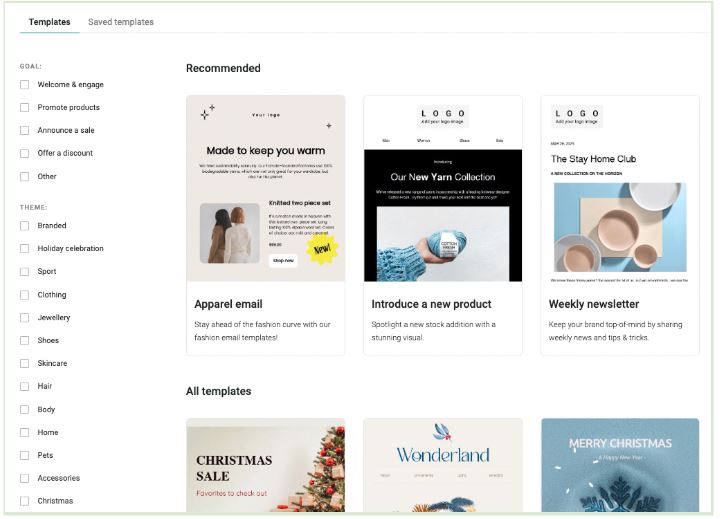 email templates