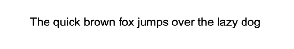 email-safe font - Arial