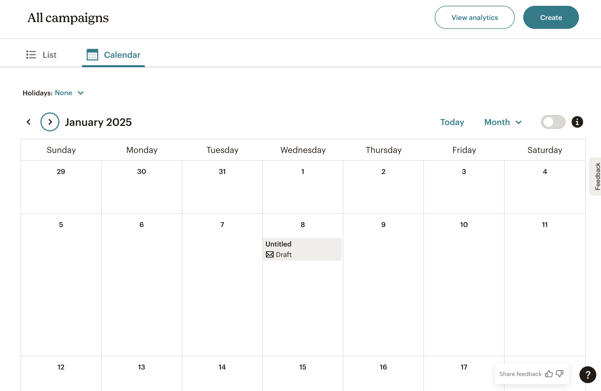 Mailchimp’s multichannel Campaign Manager