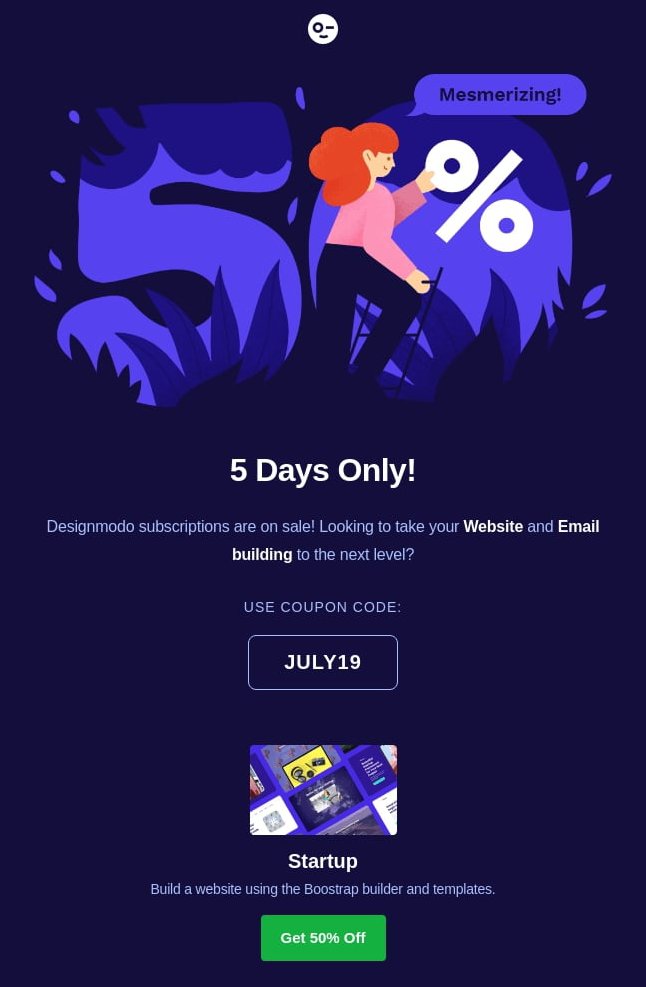 promotional example
