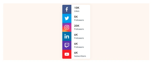 social media counter