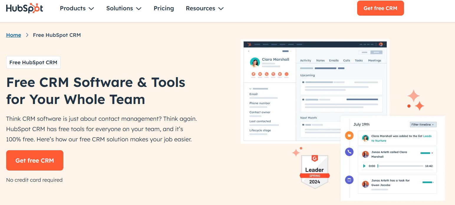 hubspot crm