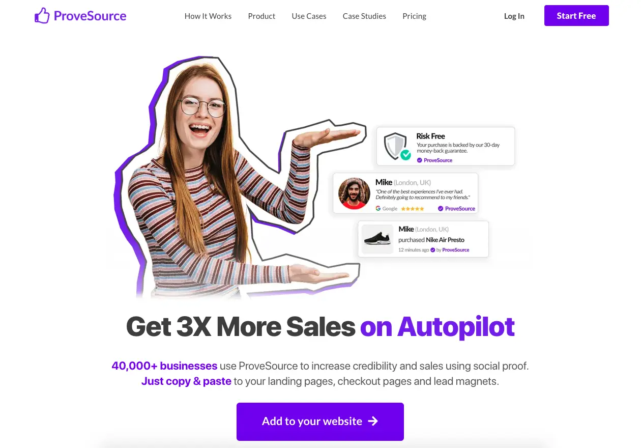 provesource homepage