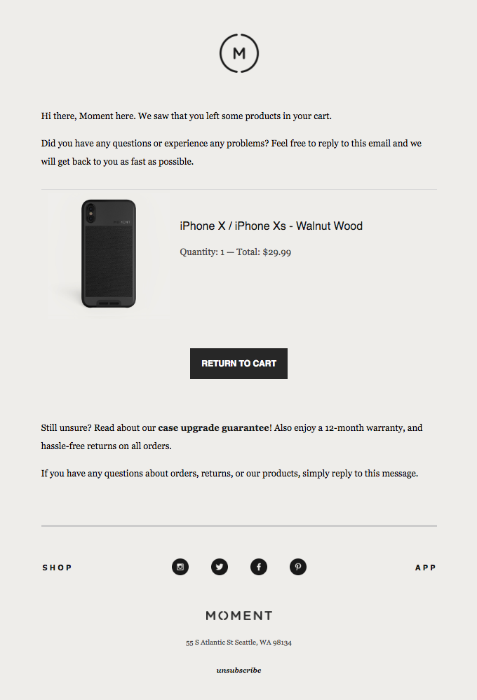moment email