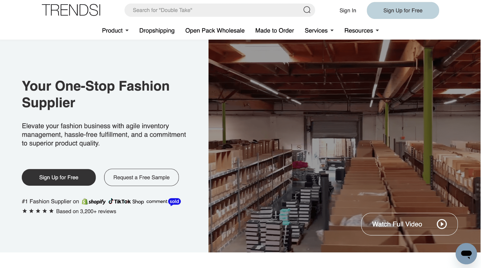 dropship clothing supplier trendsi