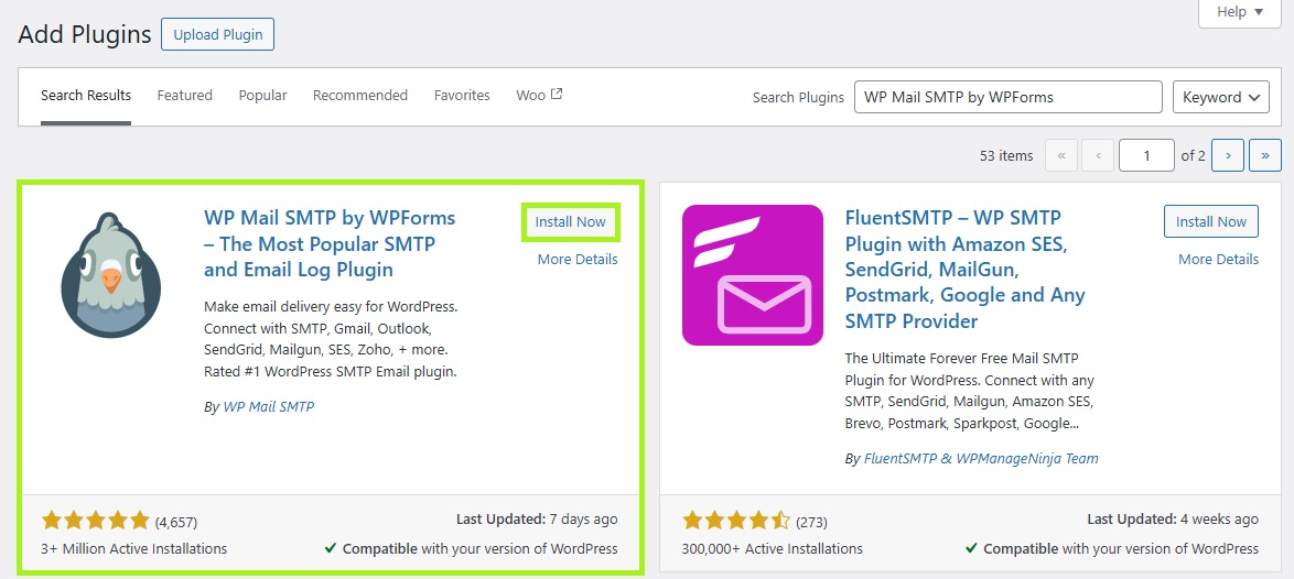 WordPress send email: WP Mail SMTP
