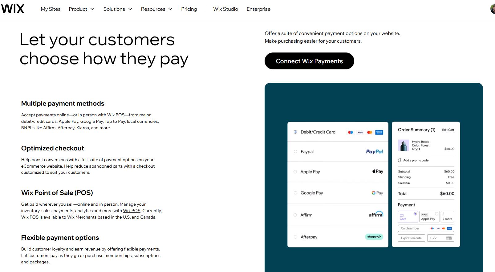 wix payments