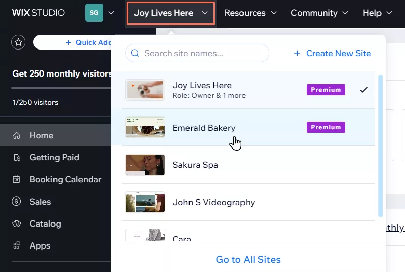 best wix apps for ecommerce: wix studio