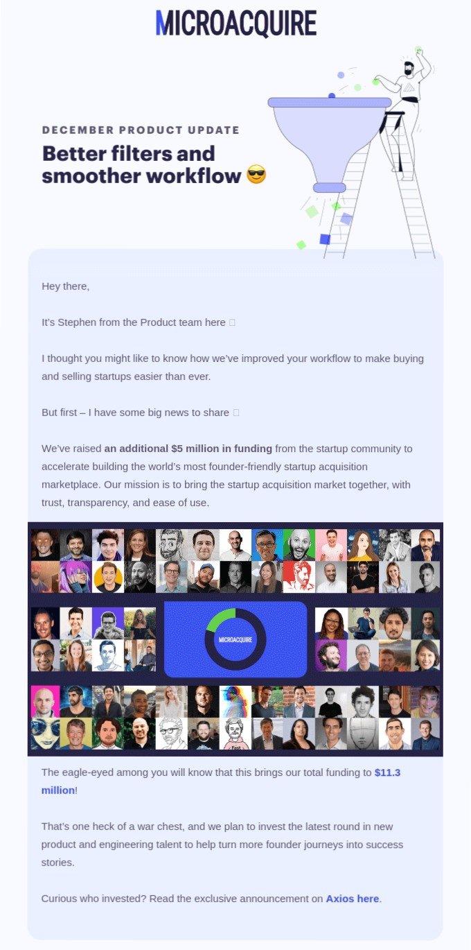 product updates