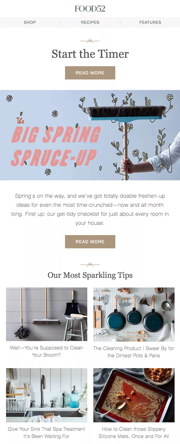 spring cleaning