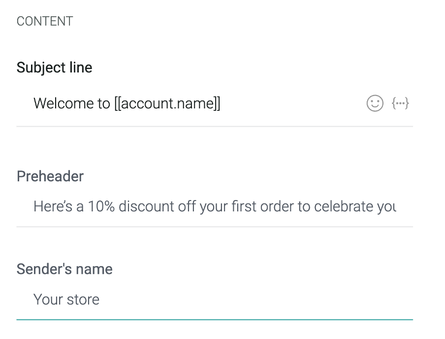 engaging subject line