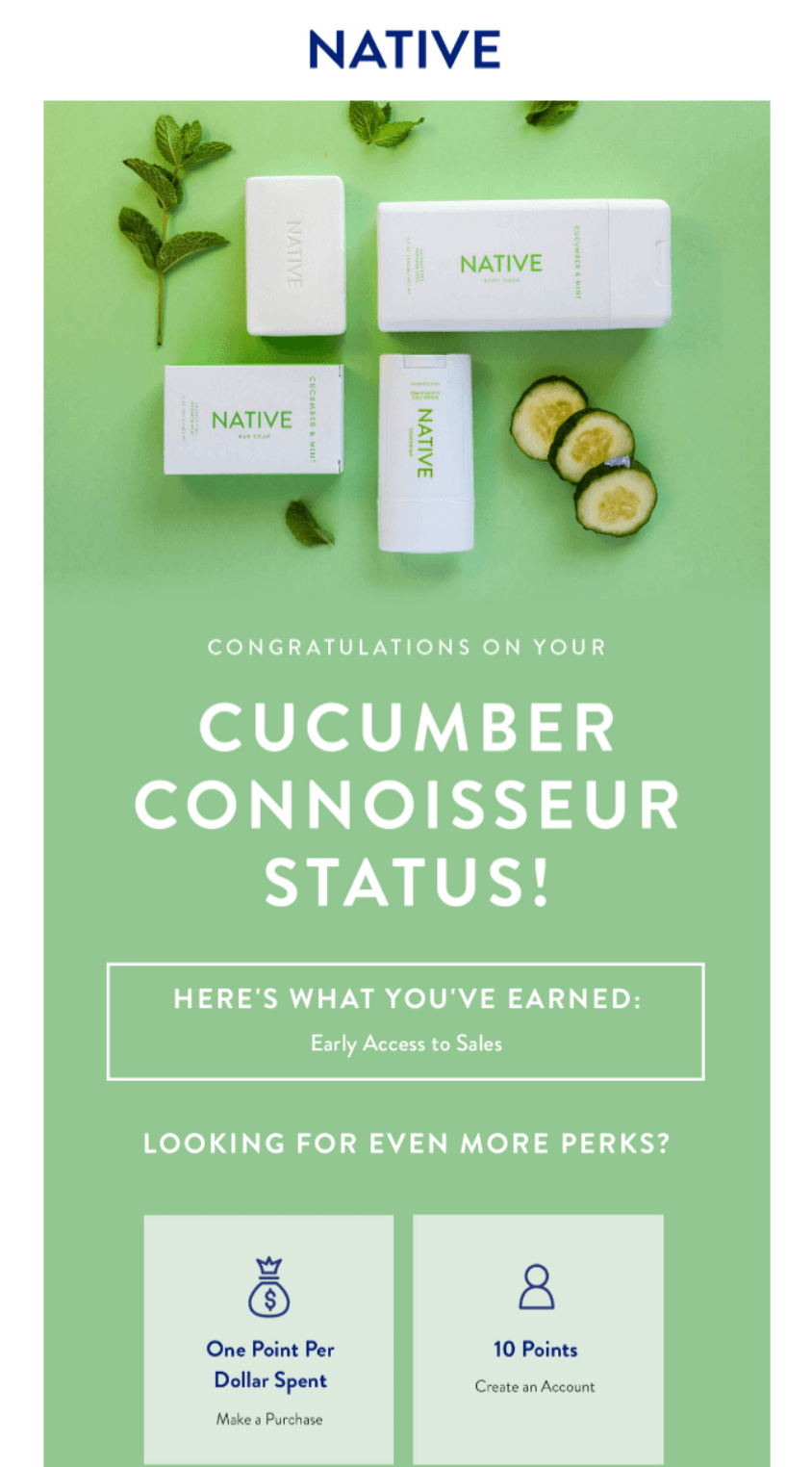 loyalty program email