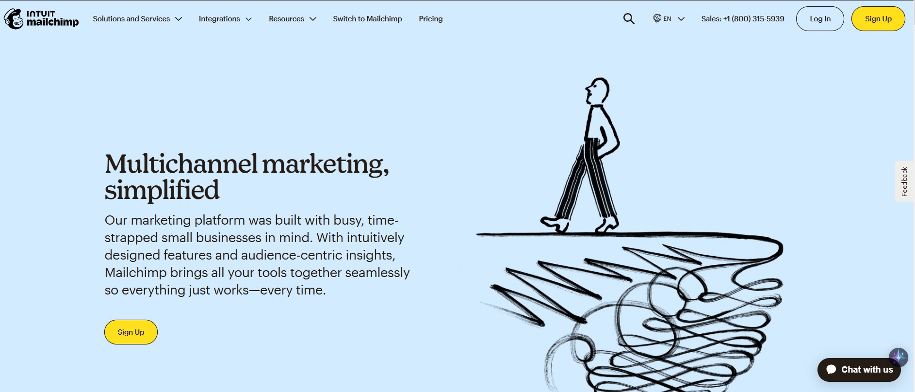 mailchimp multi-channel features
