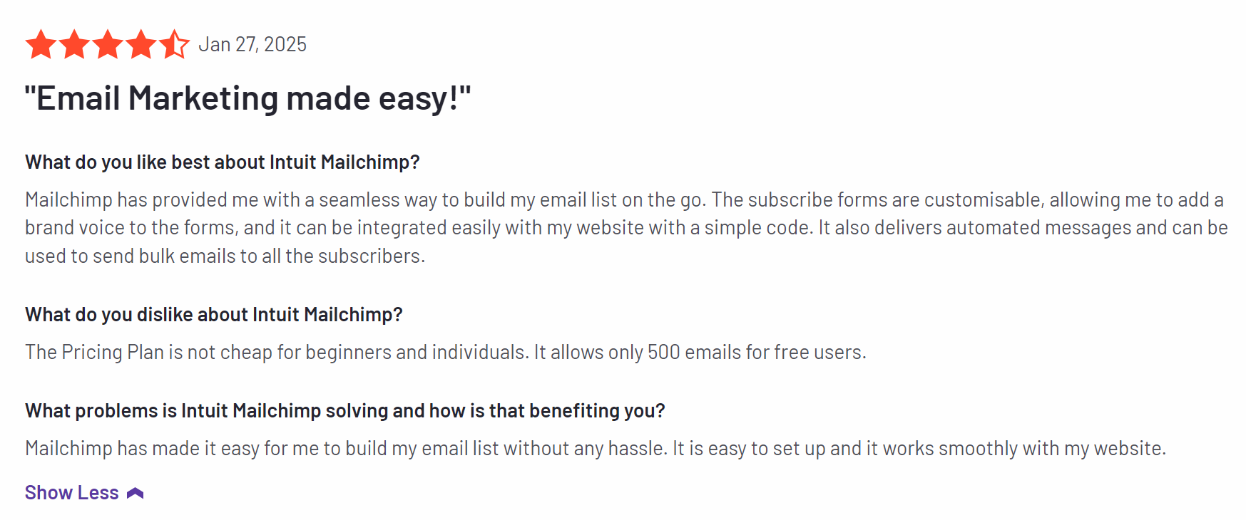 Cheap email marketing services: Mailchimp review