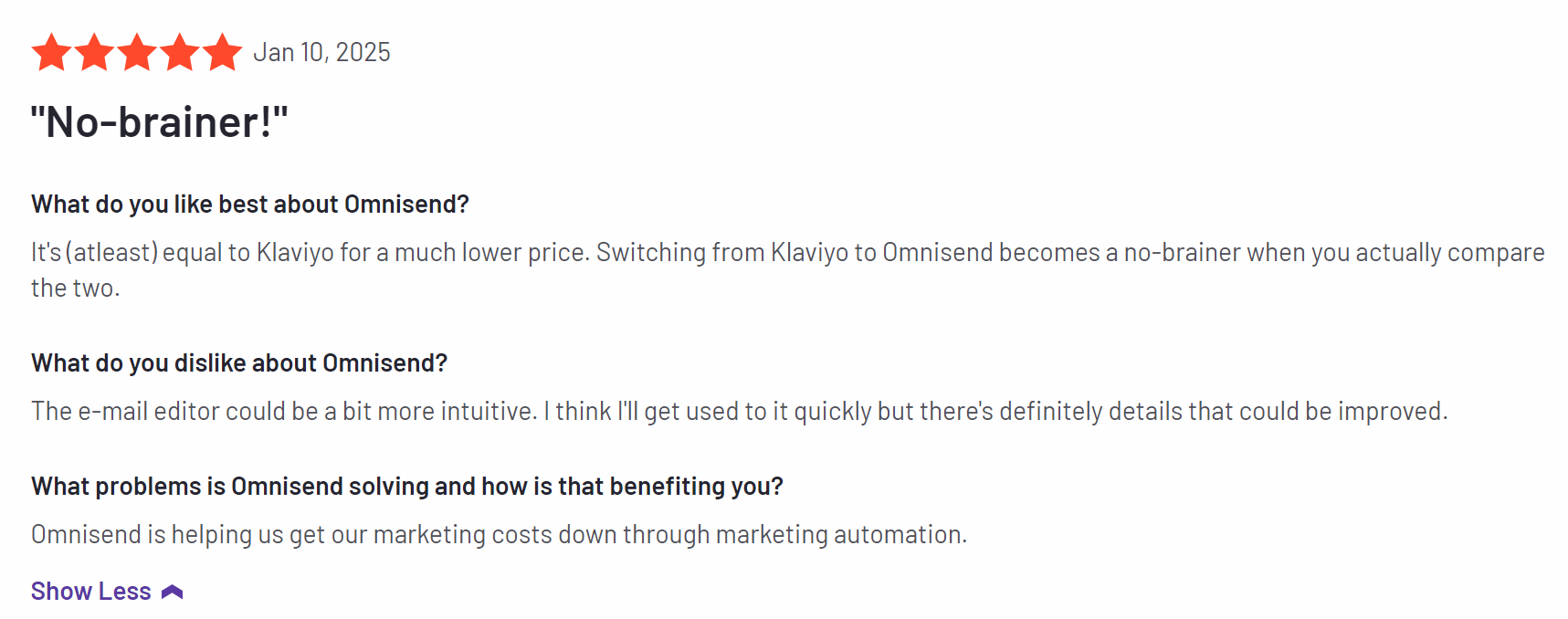 Cheap email marketing services: Omnisend review