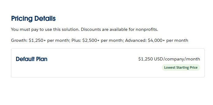 pardot pricing