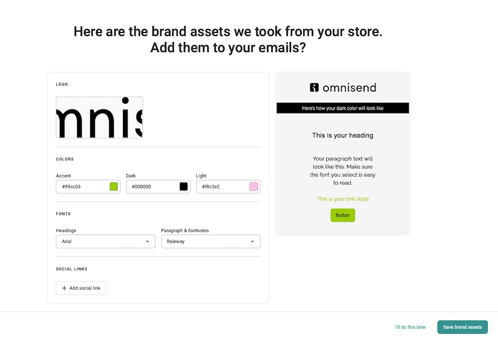 brand assets