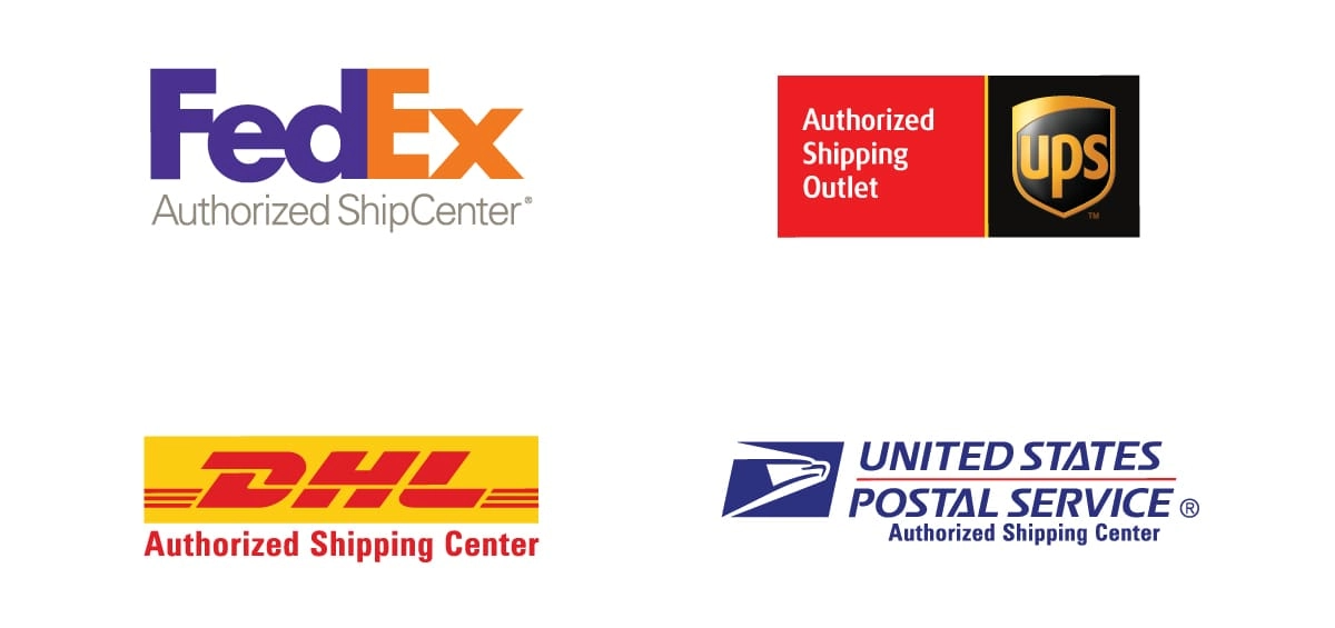 shipping provider logos