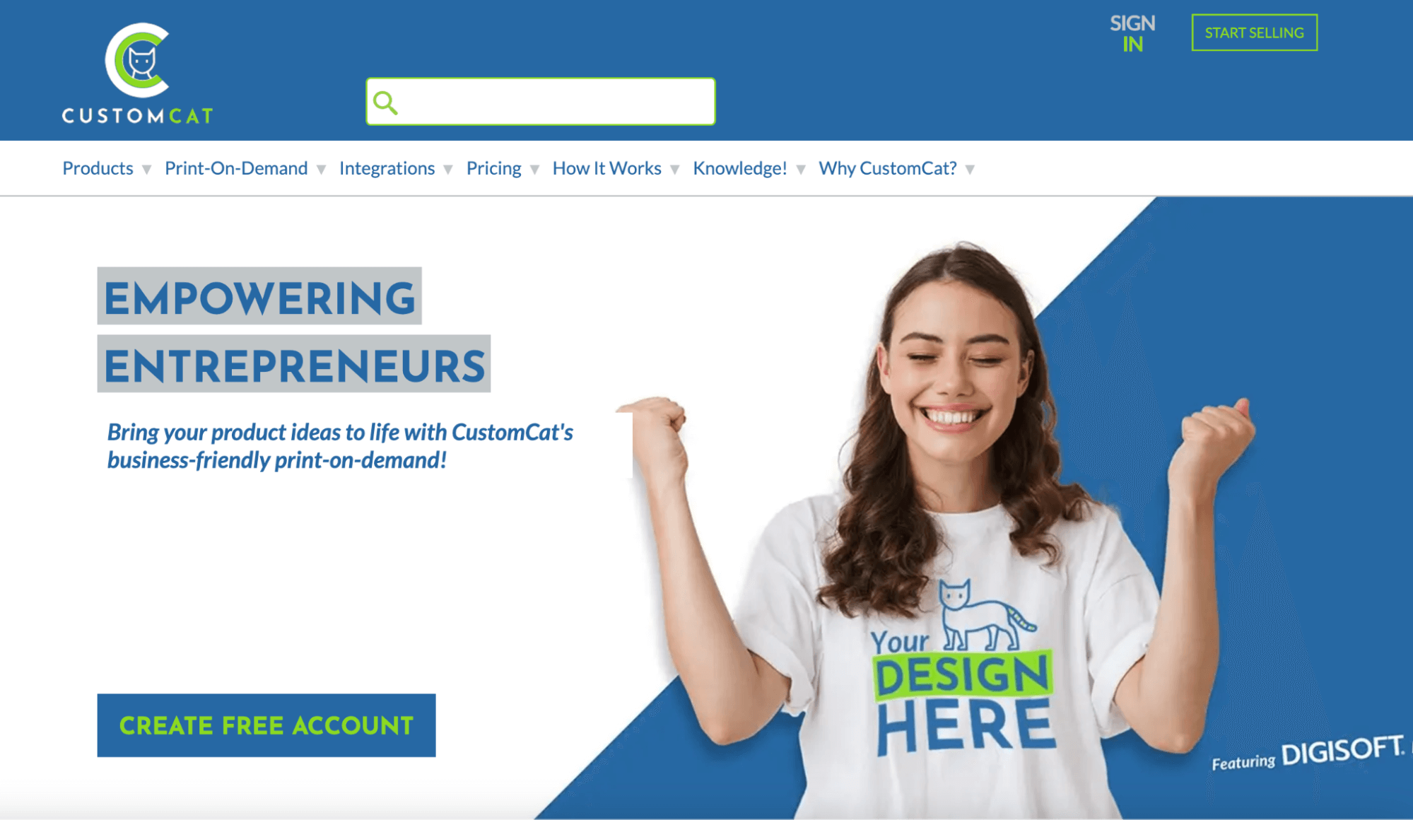 Best WooCommerce print on demand plugins for: customcat