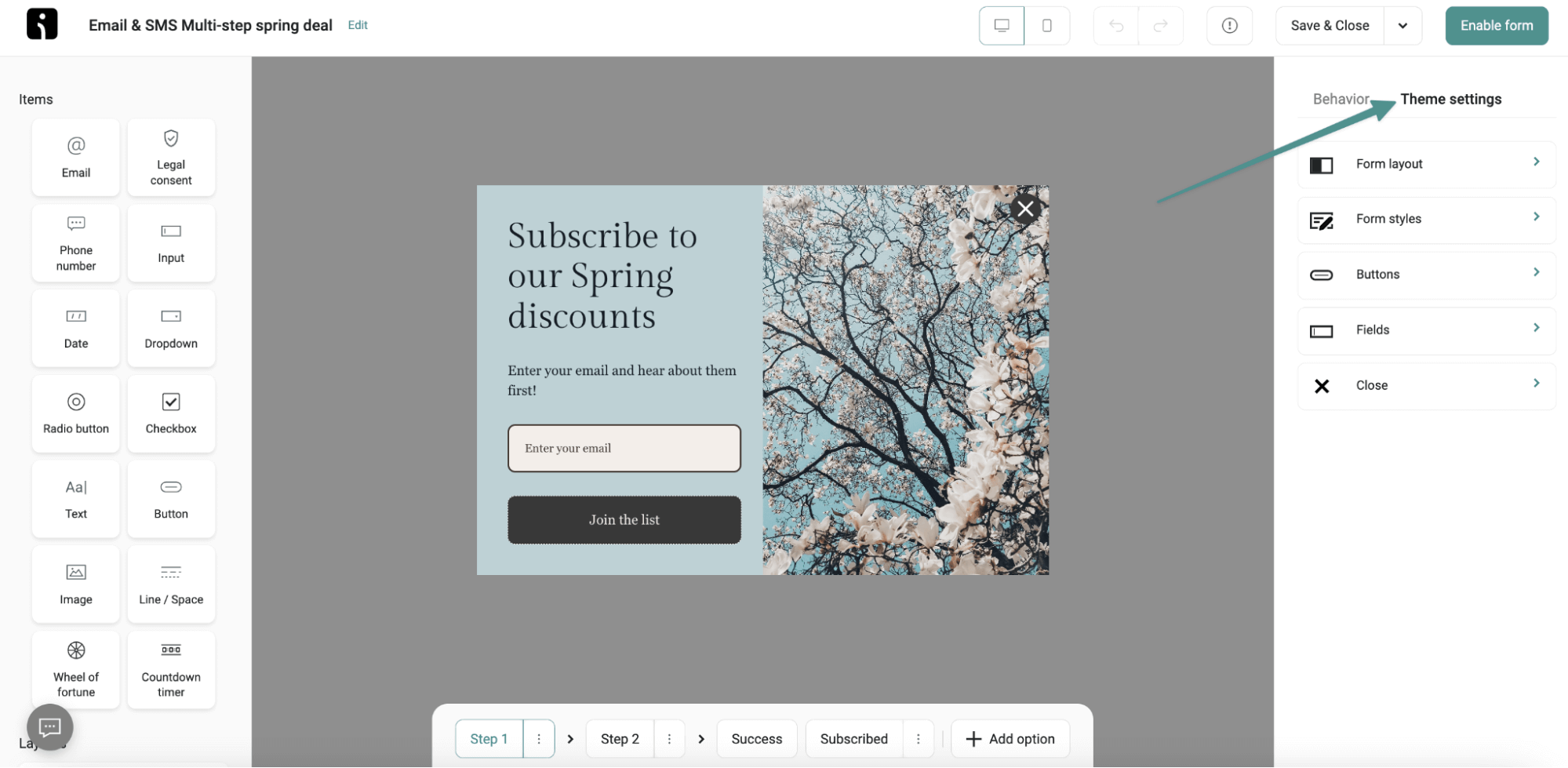 customizing design