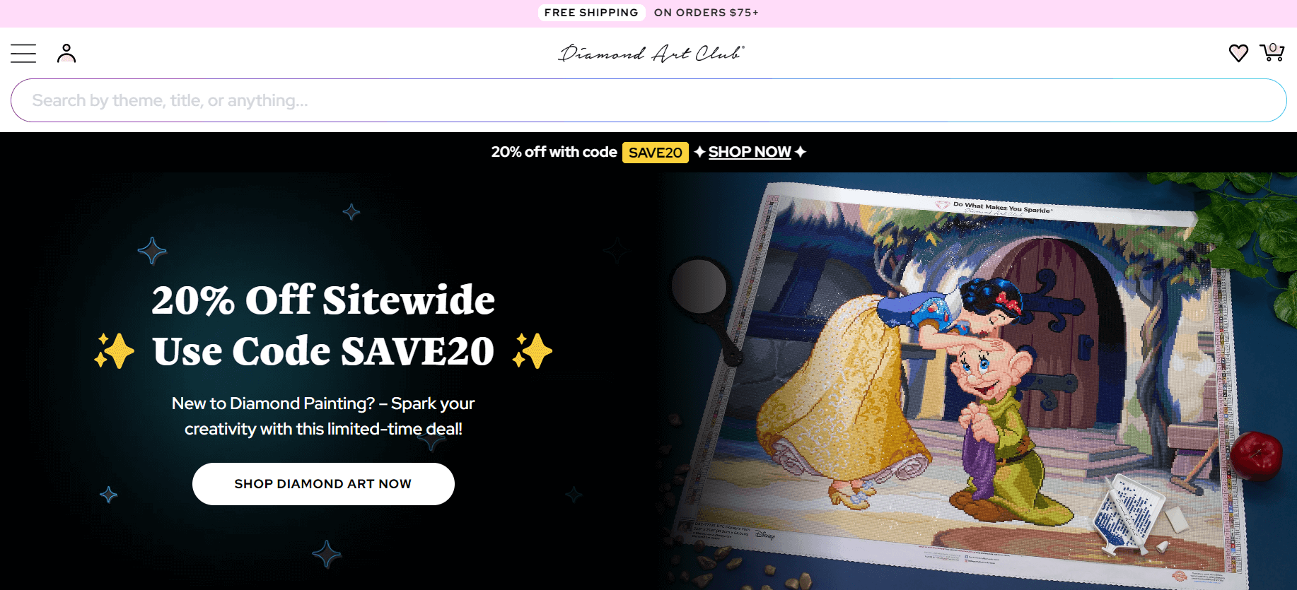 Diamond Art Club homepage