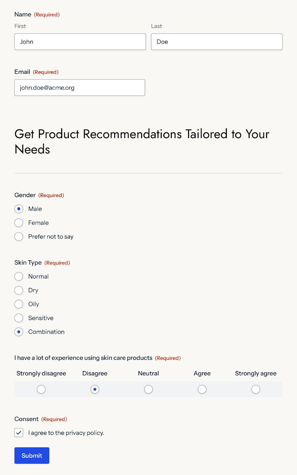 Previewing survey before publishing