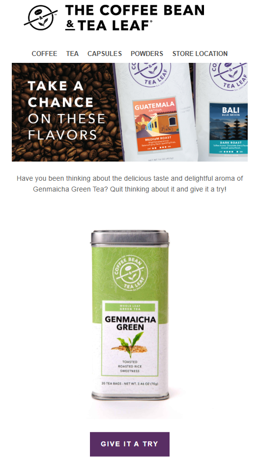 coffee bean & tea leaf