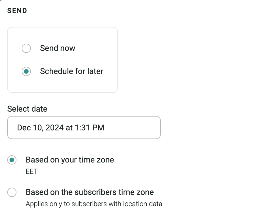 time zone optimization